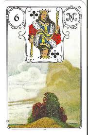 O significado da carta 6, as Nuvens, no Baralho Cigano